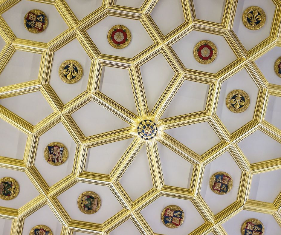 Plastering on Hampton Court Ceiling