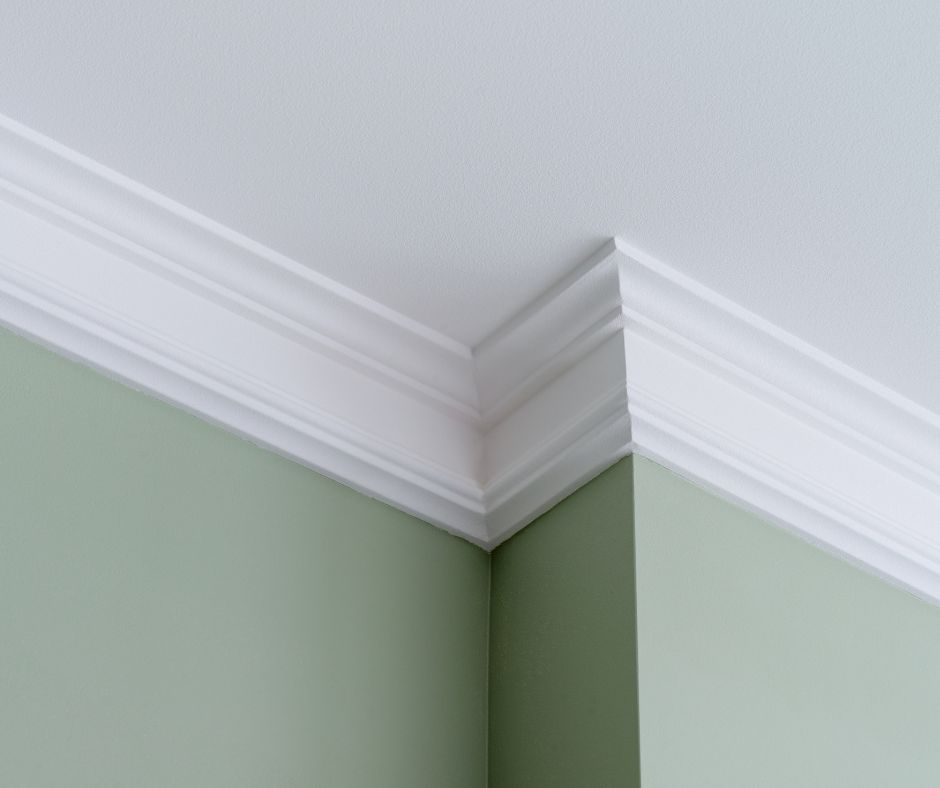 Plaster Coving Close up
