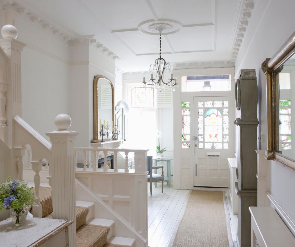 Fitted plaster mouldings