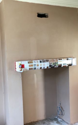 Solid plastering skim coat