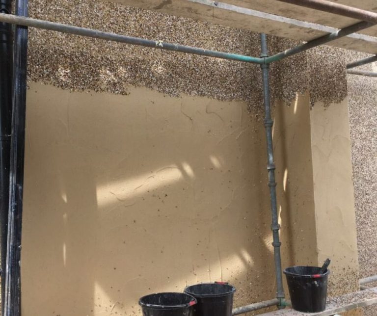 View of Pebble Dash Render Sheffield | Durable, Textured Finish