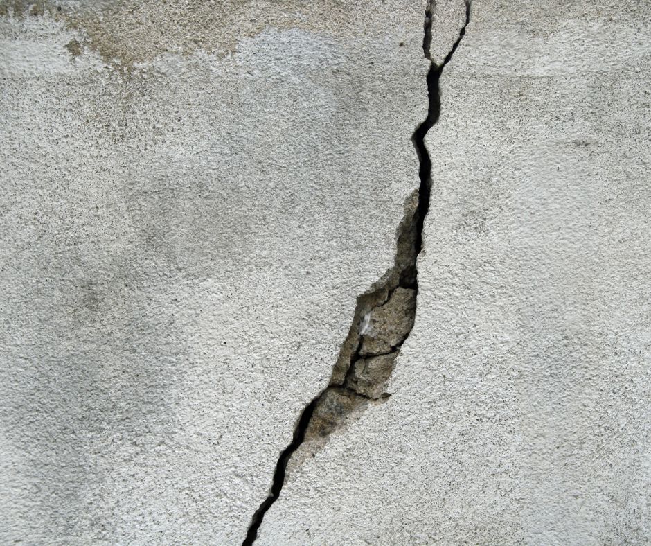 cracked wall