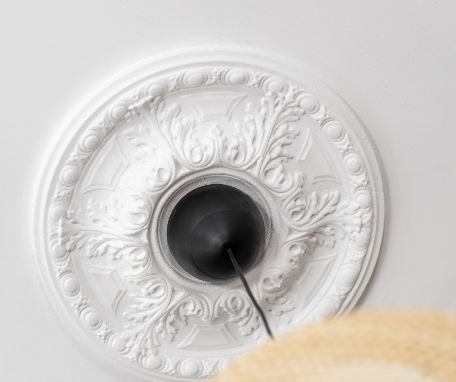 Plaster ceiling rose