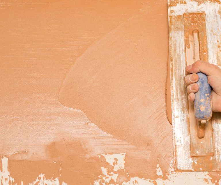 Plaster over art