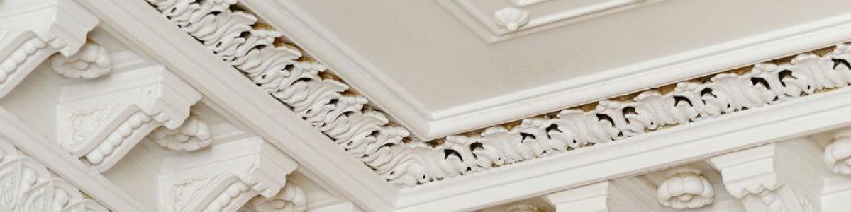 Ornate plaster mouldings